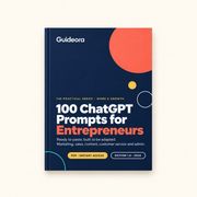 100 ChatGPT prompts for entrepeneurs