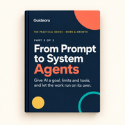 From Prompt to System — Agents (Part 3/3)